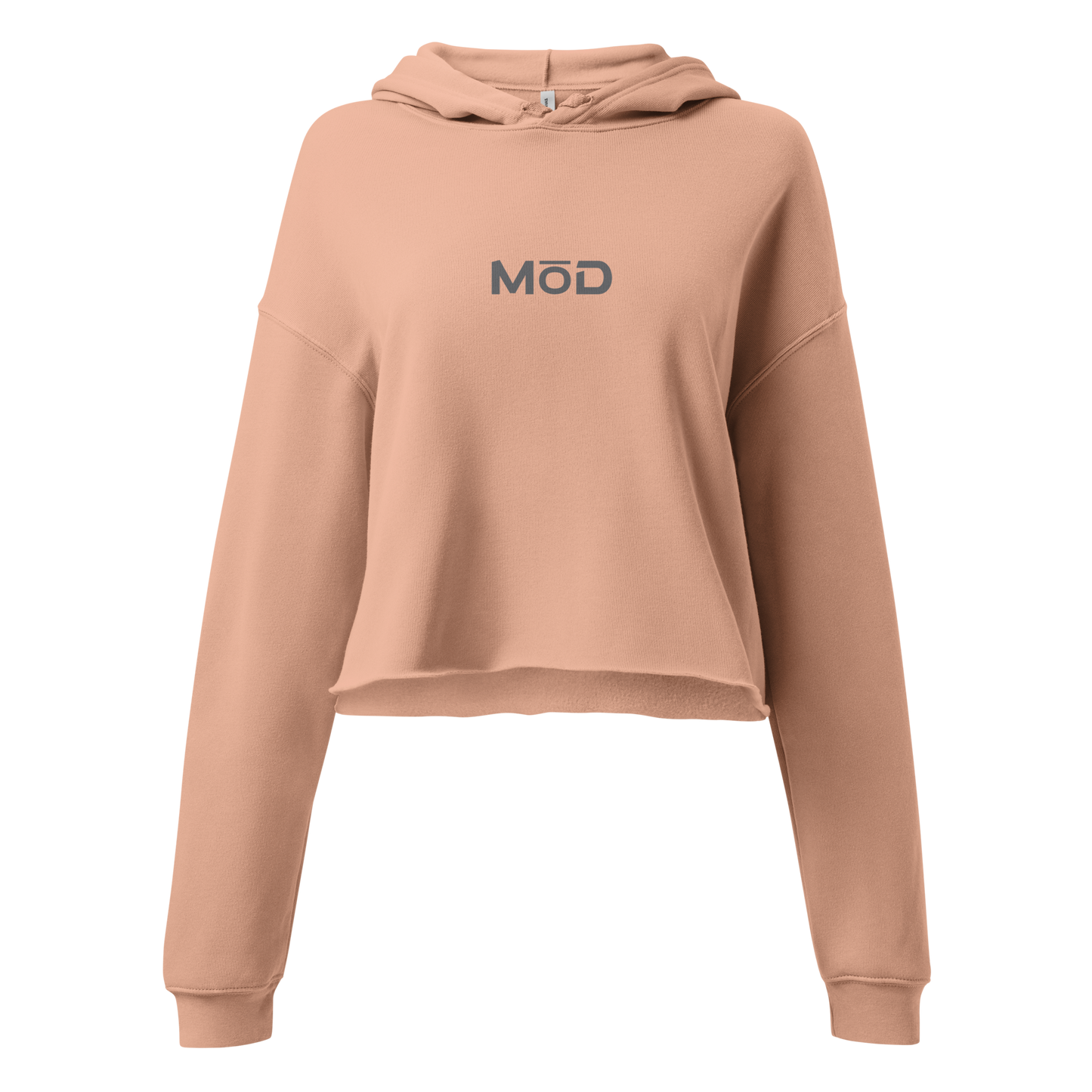 Women's Premium Cotton-Poly Fleece Crop Hoodie