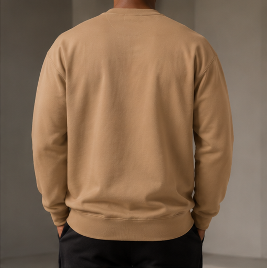 MōD Logo Embroidered Crew Neck Sweater