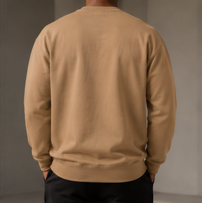 MōD Logo Embroidered Crew Neck Sweater