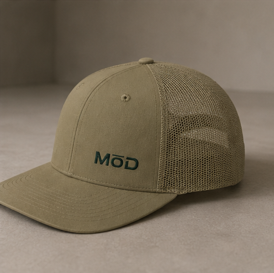 MōD Logo Mesh Snapback Trucker Hat