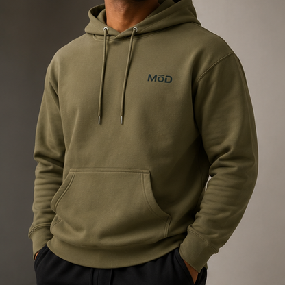 MōD Logo Embroidered Heavyweight Hoodie