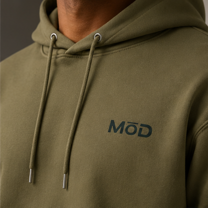 MōD Logo Embroidered Heavyweight Hoodie